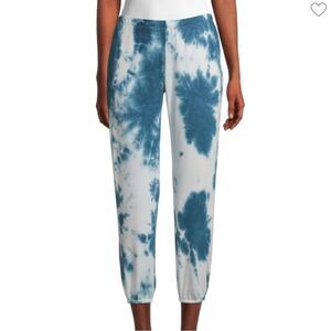 Tiana B. Tie-Dye Cropped Joggers